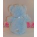 Plush Baby Gund My First Teddy  Blue Chenille Bear 9" 021033 Soft Plush Toy Sewn Eyes